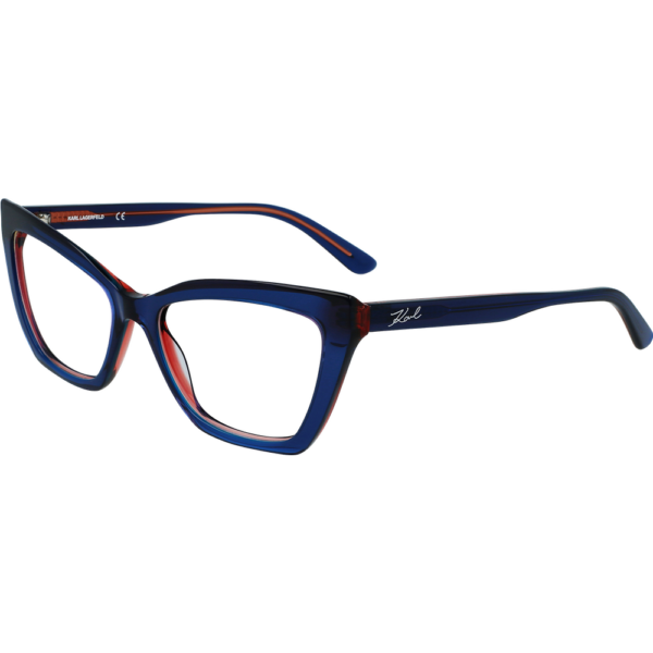 Occhiali vista  Karl lagerfeld Kl6063 cod. colore 403 Donna Cat eye Blu