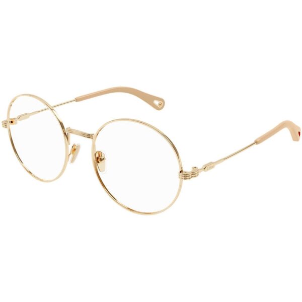 Occhiali vista  Chloé Ch0179o cod. colore 002 Donna Geometrica Oro