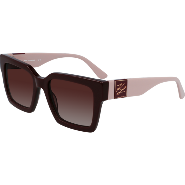 Occhiali da sole  Karl lagerfeld Kl6057s cod. colore 605 Donna Squadrata Bordeaux