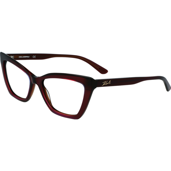 Occhiali vista  Karl lagerfeld Kl6063 cod. colore 603 Donna Cat eye Bordeaux