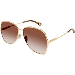 Occhiali da sole  Chloé Ch0183s cod. colore 003 Donna Pilot Oro