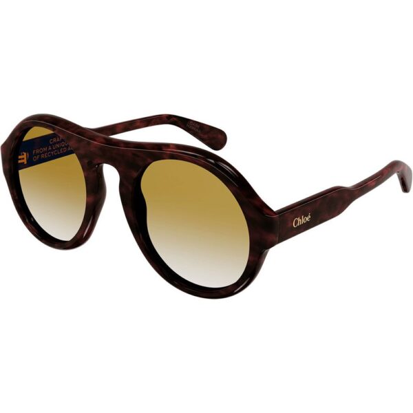 Occhiali da sole  Chloé Ch0151s cod. colore 002 Donna Pilot Havana