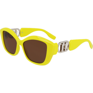 Occhiali da sole  Karl lagerfeld Kl6102s cod. colore 703 Donna Squadrata Giallo