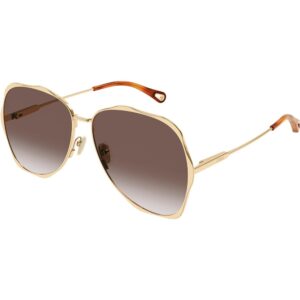 Occhiali da sole  Chloé Ch0183s cod. colore 002 Donna Pilot Oro