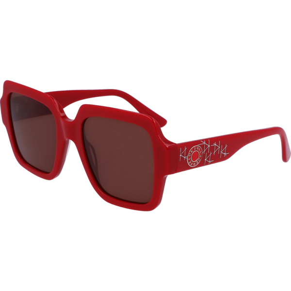 Occhiali da sole  Karl lagerfeld Kl6104sr cod. colore 600 Donna Squadrata Rosso