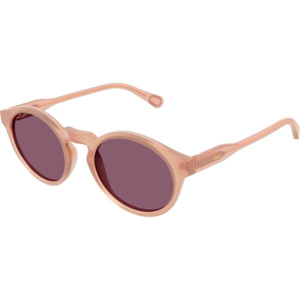 Occhiali vista  Chloé Cc0014s cod. colore 002 Bambino Rotonda Nude