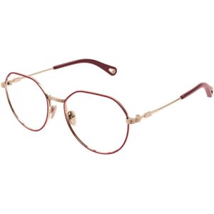 Occhiali vista  Chloé Ch0180o cod. colore 008 Donna Panthos Rosso