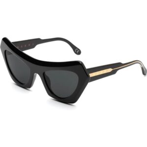 Occhiali da sole  Marni Devil s pool cod. colore black ztj Unisex Cat eye Nero