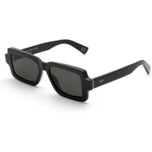 Occhiali da sole  Retrosuperfuture Jhj pilastro cod. colore black Unisex Squadrata Nero