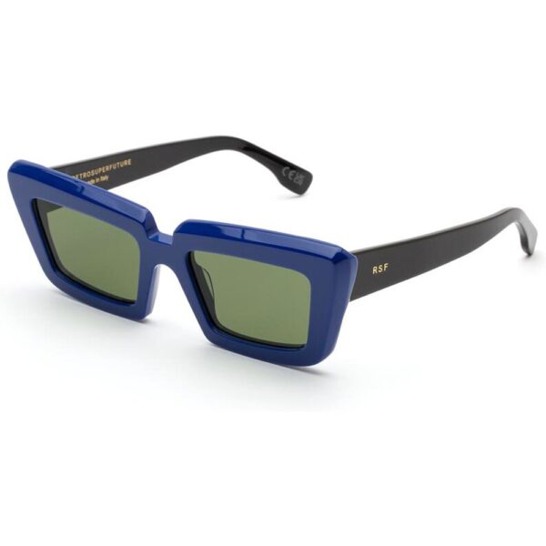 Occhiali da sole  Retrosuperfuture 4xz coccodrillo cod. colore triphase Unisex Squadrata Blu