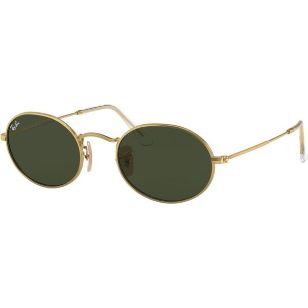 Occhiali da sole  Ray - ban Rb3547 oval cod. colore 001/31 Unisex Rotonda Oro