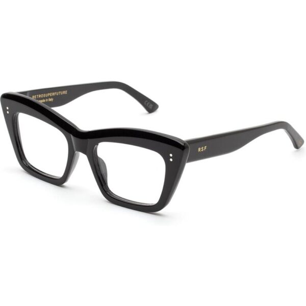 Occhiali vista  Retrosuperfuture Ggi numero 107 cod. colore black Unisex Cat eye Nero