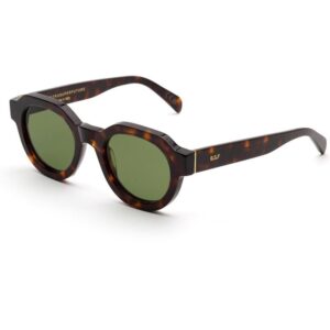 Occhiali da sole  Retrosuperfuture 2x1 vostro cod. colore 3627 Unisex Rotonda Havana