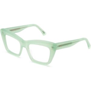 Occhiali vista  Retrosuperfuture D9y numero 107 cod. colore milky Unisex Cat eye Verde