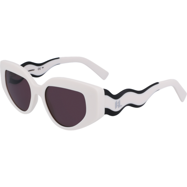 Occhiali da sole  Karl lagerfeld Kl6144s cod. colore 101 Donna Cat eye Bianco