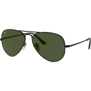 Occhiali da sole  Ray - ban Rb3689 aviator metal ii cod. colore 914831 Unisex Pilot Nero