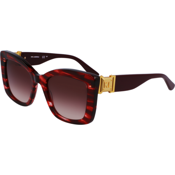 Occhiali da sole  Karl lagerfeld Kl6139s cod. colore 609 Donna Squadrata Rosso