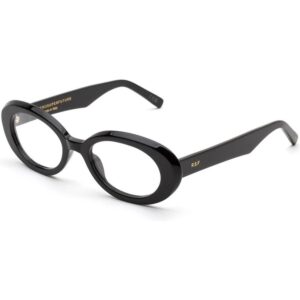 Occhiali vista  Retrosuperfuture Yln numero 109 cod. colore black Unisex Rotonda Nero