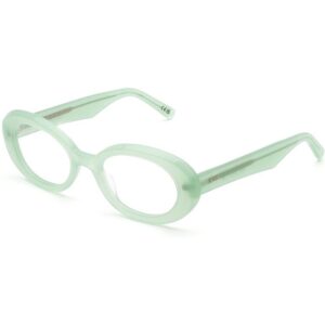 Occhiali vista  Retrosuperfuture Plf numero 109 cod. colore milky Unisex Rotonda Verde