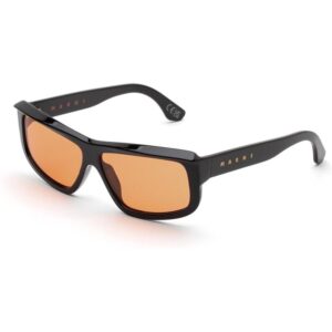 Occhiali da sole  Marni Annapuma circuit cod. colore speed dze Unisex Squadrata Nero