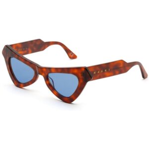 Occhiali da sole  Marni Fairy pools cod. colore havana blue 9s9 Unisex Cat eye Havana