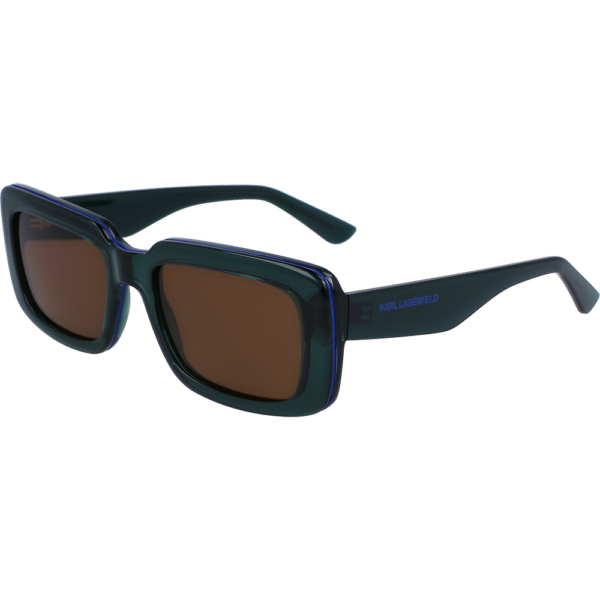 Occhiali da sole  Karl lagerfeld Kl6101s cod. colore 300 Unisex Squadrata Verde