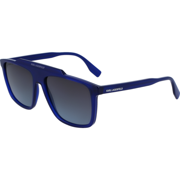 Occhiali da sole  Karl lagerfeld Kl6107s cod. colore 400 Uomo Pilot Blu