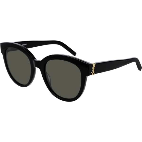 Occhiali da sole  Saint laurent Sl m29 cod. colore 003 Donna Rotonda Nero