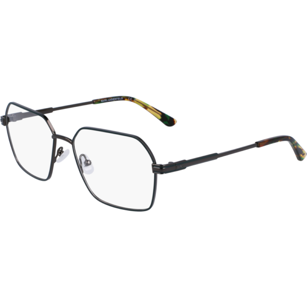 Occhiali vista  Karl lagerfeld Kl349 cod. colore 300 Uomo Squadrata Verde