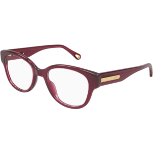 Occhiali vista  Chloé Ch0124o cod. colore 007 Donna Squadrata Bordeaux