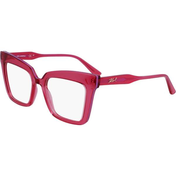 Occhiali vista  Karl lagerfeld Kl6136 cod. colore 612 Donna Squadrata Rosso