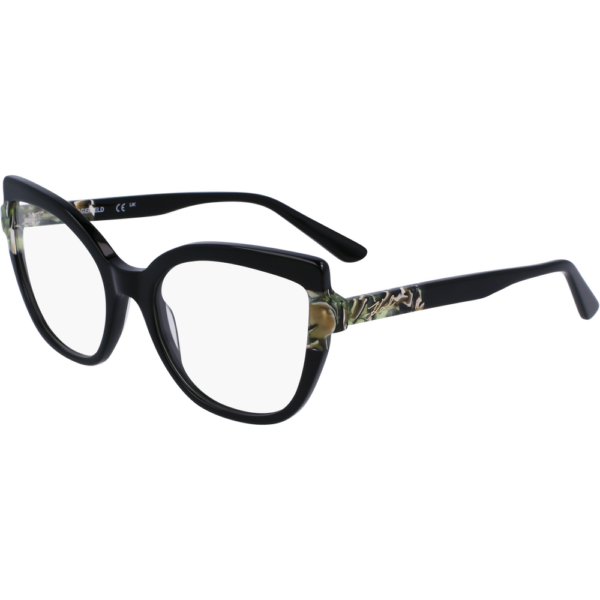 Occhiali vista  Karl lagerfeld Kl6132 cod. colore 013 Donna Cat eye Nero