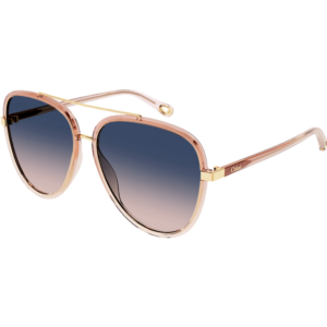 Occhiali da sole  Chloé Ch0129s cod. colore 001 Donna Pilot Arancione