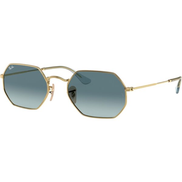 Occhiali da sole  Ray - ban Rb3556n octagonal cod. colore 91233m Unisex Geometrica Oro