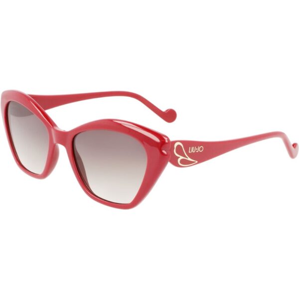 Occhiali da sole  Liu jo Lj756s cod. colore 601 Unisex Cat eye Rosso