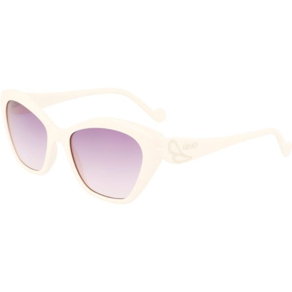 Occhiali da sole  Liu jo Lj756s cod. colore 109 Unisex Cat eye Bianco