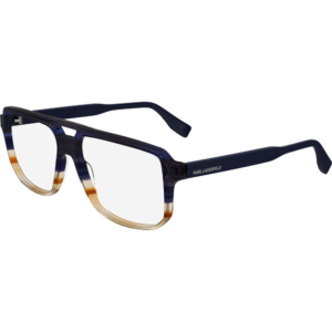 Occhiali vista  Karl lagerfeld Kl6156 cod. colore 424 Uomo Pilot Blu