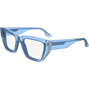 Occhiali vista  Karl lagerfeld Kl6153 cod. colore 450 Donna Cat eye Azzurro