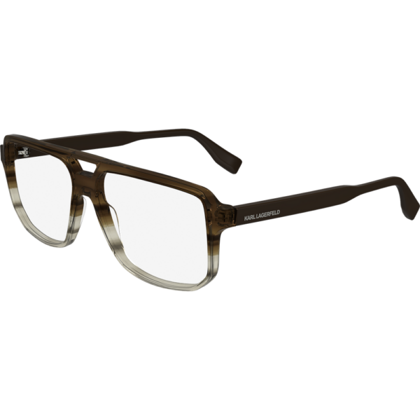 Occhiali vista  Karl lagerfeld Kl6156 cod. colore 246 Uomo Pilot Marrone