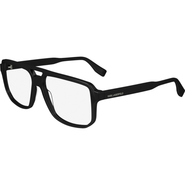 Occhiali vista  Karl lagerfeld Kl6156 cod. colore 001 Uomo Pilot Nero