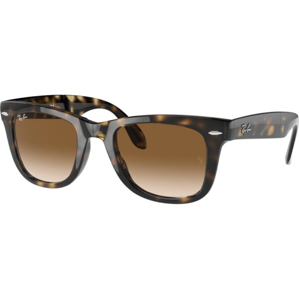 Occhiali da sole  Ray - ban Rb4105 folding wayfarer cod. colore 710/51 Uomo Squadrata Tartaruga