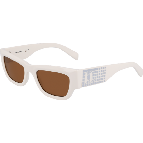 Occhiali da sole  Karl lagerfeld Kl6141s cod. colore 105 Donna Squadrata Bianco