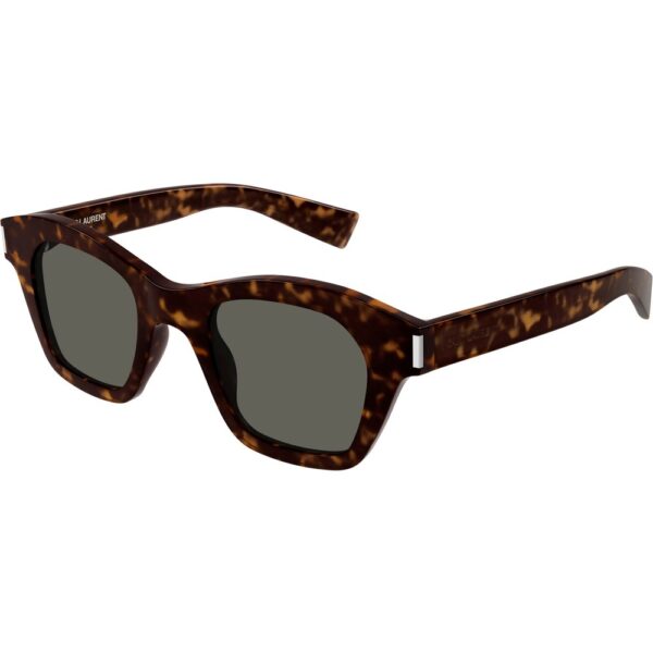 Occhiali da sole  Saint laurent Sl 592 cod. colore 002 Unisex Geometrica Havana