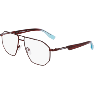 Occhiali vista  Karl lagerfeld Kl353 cod. colore 601 Unisex Pilot Bordeaux