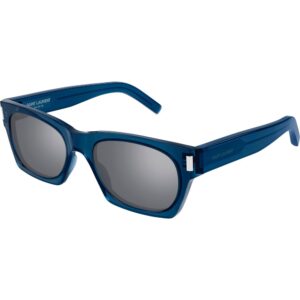 Occhiali da sole  Saint laurent Sl 402 cod. colore 015 Unisex Squadrata Blu