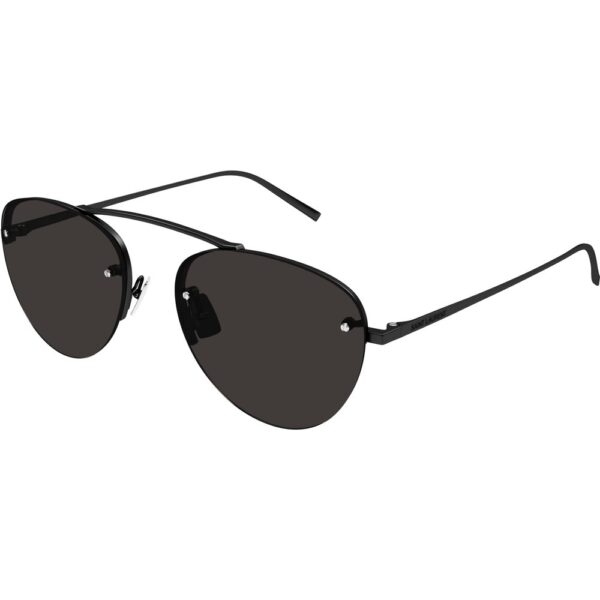 Occhiali da sole  Saint laurent Sl 575 cod. colore 001 Unisex Pilot Nero