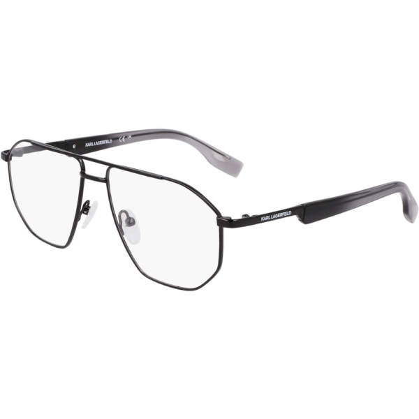 Occhiali vista  Karl lagerfeld Kl353 cod. colore 001 Unisex Pilot Nero