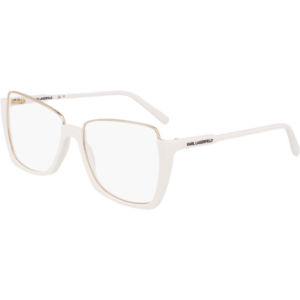 Occhiali vista  Karl lagerfeld Kl355 cod. colore 105 Donna Squadrata Bianco