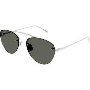 Occhiali da sole  Saint laurent Sl 575 cod. colore 002 Unisex Pilot Argento