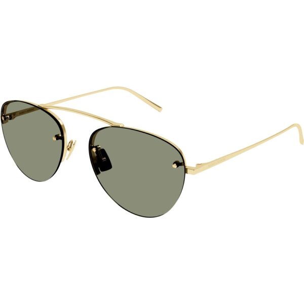 Occhiali da sole  Saint laurent Sl 575 cod. colore 003 Unisex Pilot Oro